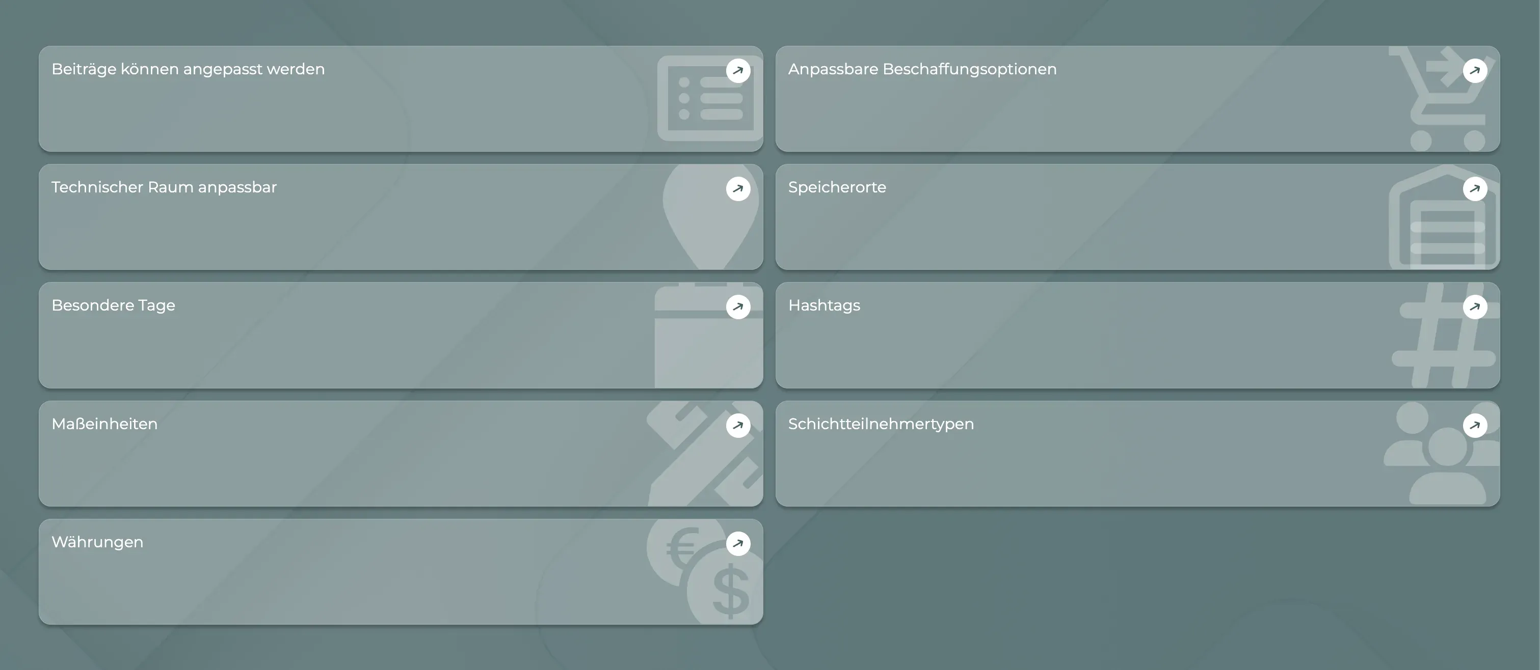 TAMMS Supervisor Menu